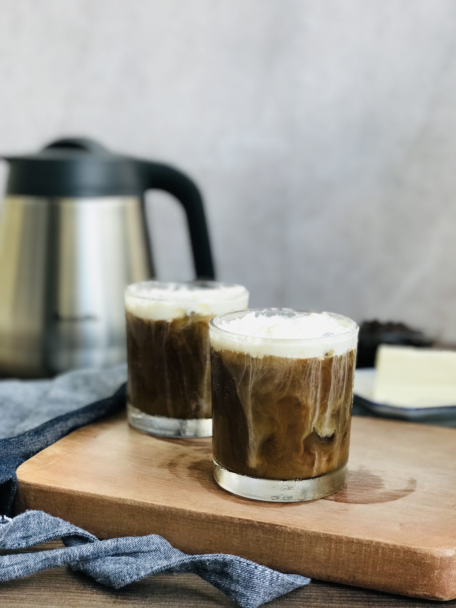 Cream Cheese Foam Coffee Food Thinkers