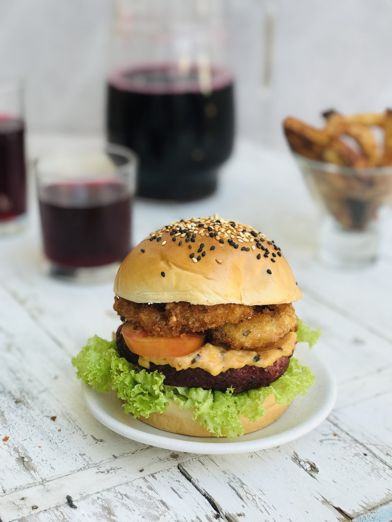 Juice Pulp Burger Food Thinkers